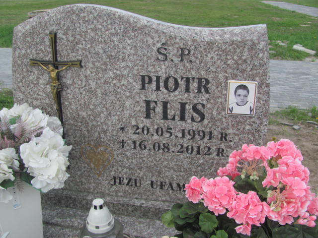 Piotr Flis 1991 Lubaczów - Grobonet - Wyszukiwarka osób pochowanych