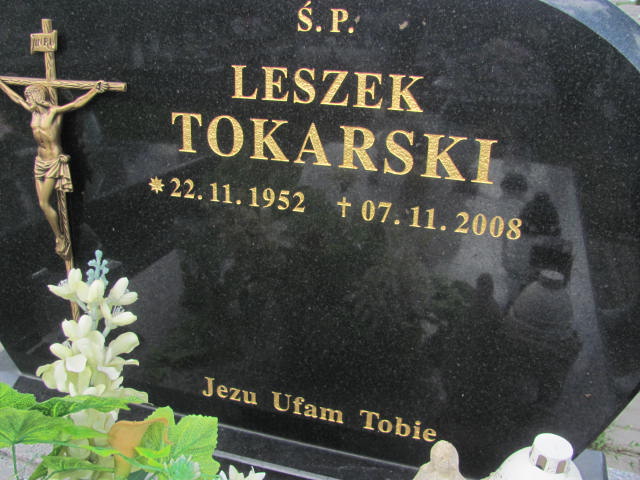 Leszek Tokarski 1952 Lubaczów - Grobonet - Wyszukiwarka osób pochowanych