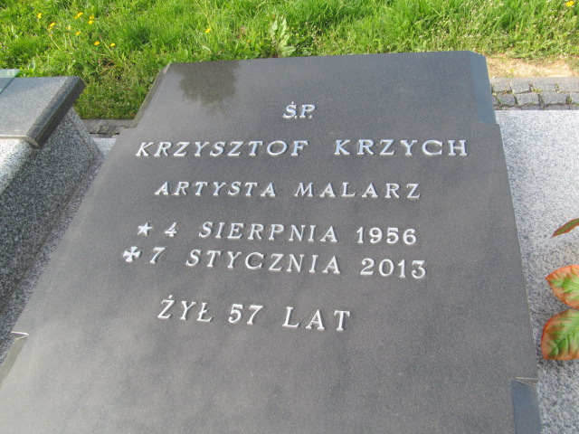 Krzysztof Krzych  1956 Lubaczów - Grobonet - Wyszukiwarka osób pochowanych