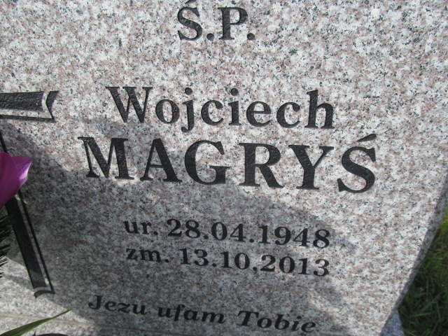 Wojciech Magryś 1948 Lubaczów - Grobonet - Wyszukiwarka osób pochowanych