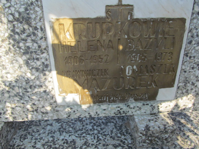 Tomasz Mazurek Lubaczów - Grobonet - Wyszukiwarka osób pochowanych