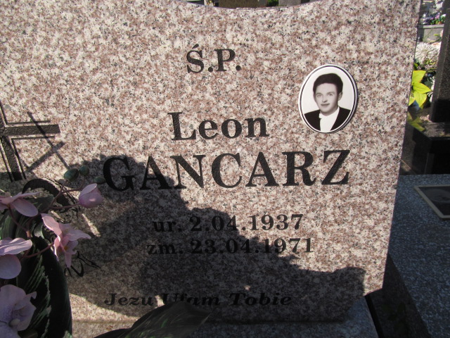 Leon Gancarz 1937 Lubaczów - Grobonet - Wyszukiwarka osób pochowanych