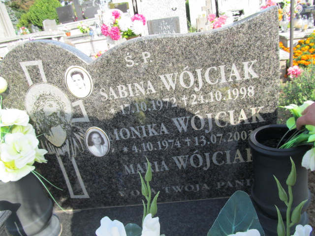 Sabina Wójciak-/CISEK/ 1972 Lubaczów - Grobonet - Wyszukiwarka osób pochowanych