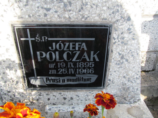 Józefa Polczak 1895 Lubaczów komunalny - Grobonet - Wyszukiwarka osób pochowanych