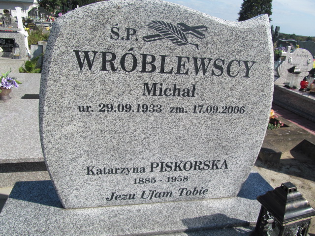 Michał WRÓBLEWSKI 1933 Lubaczów komunalny - Grobonet - Wyszukiwarka osób pochowanych