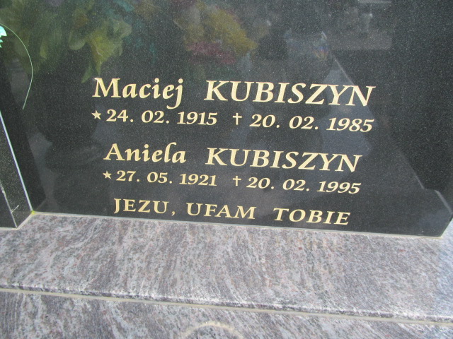 Marian KLUS 1946 Lubaczów - Grobonet - Wyszukiwarka osób pochowanych