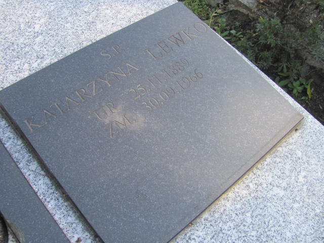 Katarzyna Lewko 1889 Lubaczów - Grobonet - Wyszukiwarka osób pochowanych