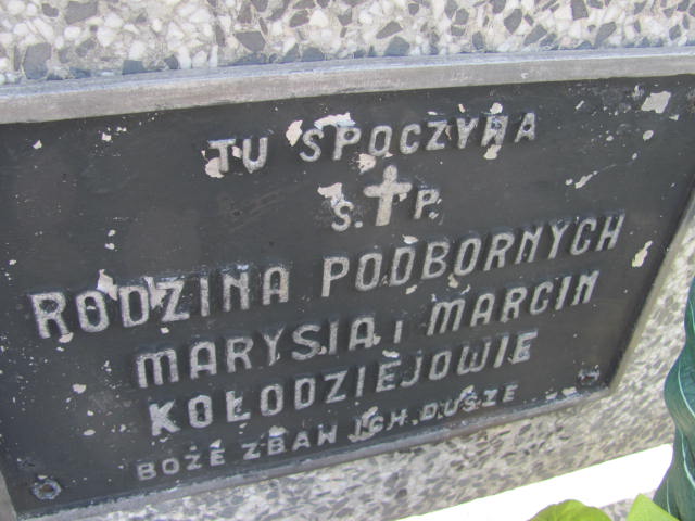 Marcin Kołodziej 1911 Lubaczów - Grobonet - Wyszukiwarka osób pochowanych