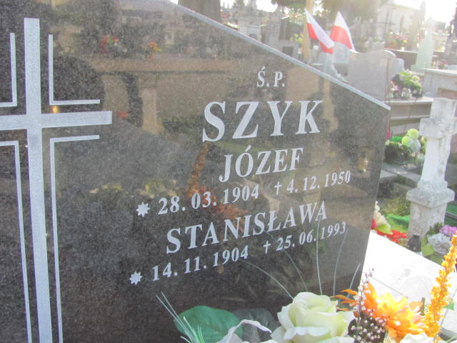 Stanisława Szyk 1904 Lubaczów - Grobonet - Wyszukiwarka osób pochowanych