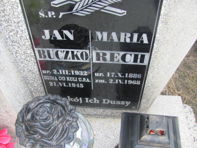 Maria Rech 1886 Lubaczów - Grobonet - Wyszukiwarka osób pochowanych