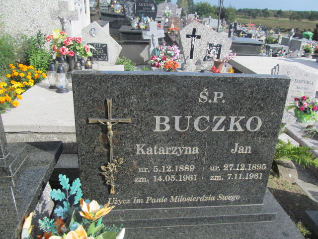 Katarzyna Buczko 1899 Lubaczów - Grobonet - Wyszukiwarka osób pochowanych