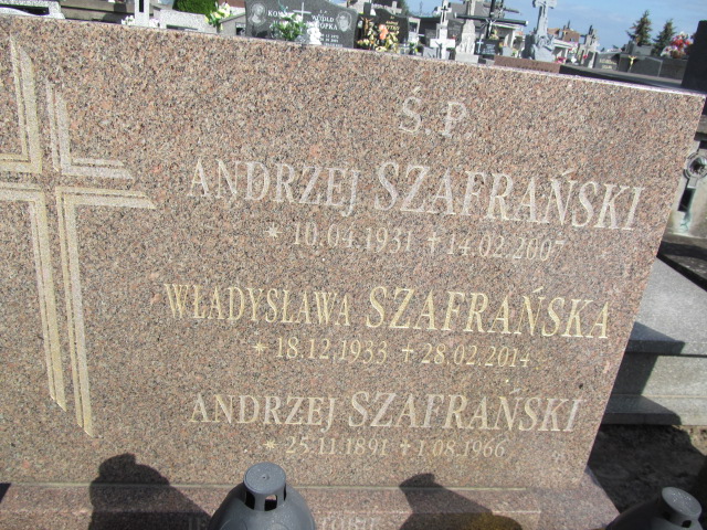 Władysława Szafrańska 1933 Lubaczów - Grobonet - Wyszukiwarka osób pochowanych