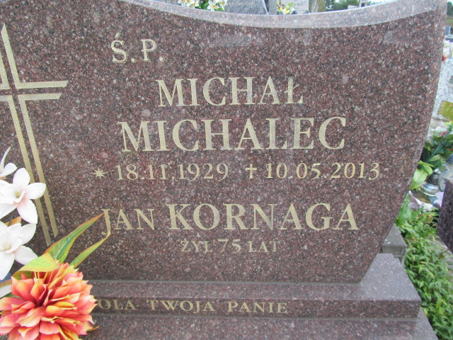 Michał MICHALEC 1929 Lubaczów - Grobonet - Wyszukiwarka osób pochowanych