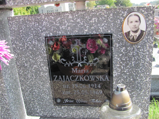 Maria Zajączkowska 1914 Lubaczów - Grobonet - Wyszukiwarka osób pochowanych