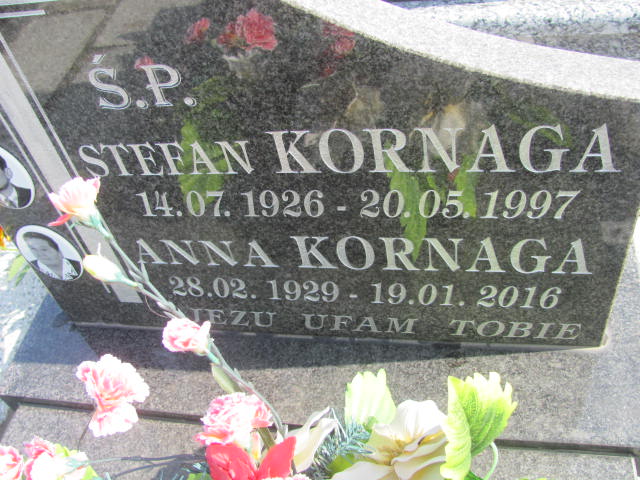 Stefan Kornaga 1926 Lubaczów - Grobonet - Wyszukiwarka osób pochowanych
