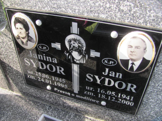 Jan Sydor 1941 Lubaczów - Grobonet - Wyszukiwarka osób pochowanych