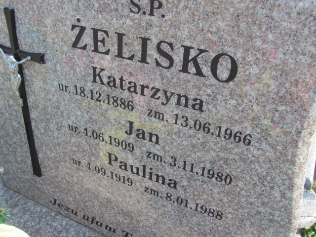 Katarzyna Żelisko 1886 Lubaczów - Grobonet - Wyszukiwarka osób pochowanych