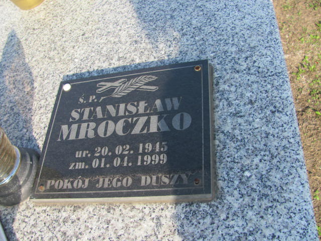 Stanisław Mroczko 1945 Lubaczów - Grobonet - Wyszukiwarka osób pochowanych