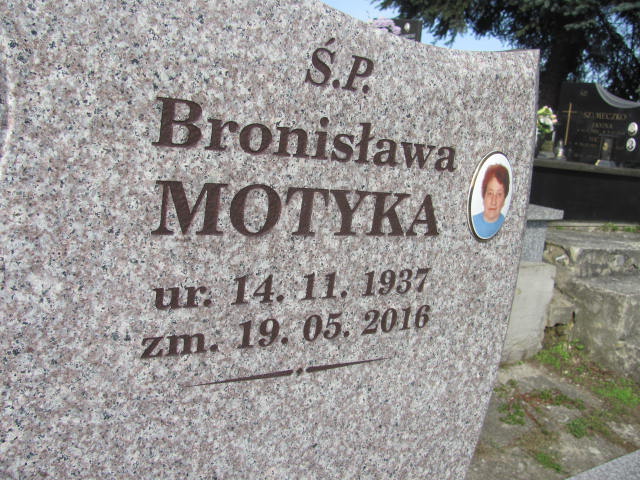 Bronisława MOTYKA 1937 Lubaczów - Grobonet - Wyszukiwarka osób pochowanych