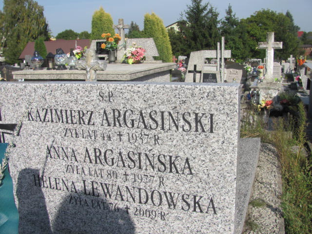 Anna Argasińska Lubaczów - Grobonet - Wyszukiwarka osób pochowanych