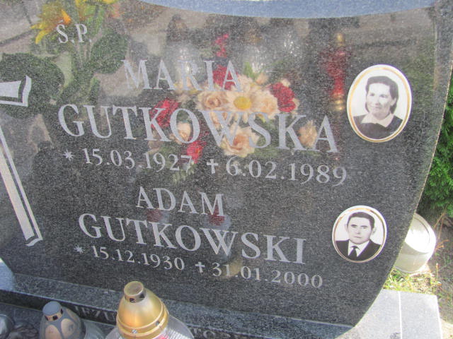 Adam Gutkowski 1930 Lubaczów - Grobonet - Wyszukiwarka osób pochowanych