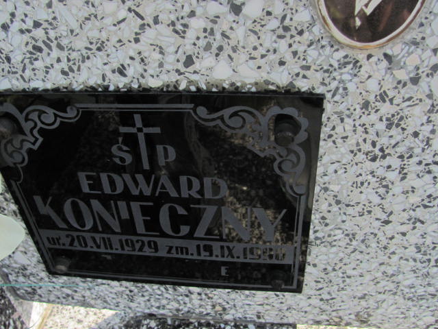 Edward Konieczny 1929 Lubaczów komunalny - Grobonet - Wyszukiwarka osób pochowanych