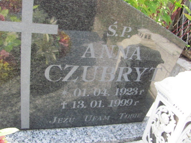 Anna Czubryt 1923 Lubaczów - Grobonet - Wyszukiwarka osób pochowanych