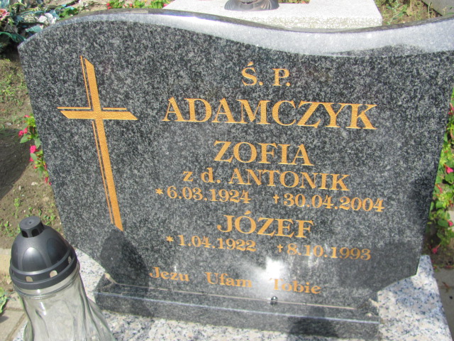 Józef Adamczyk 1922 Lubaczów - Grobonet - Wyszukiwarka osób pochowanych