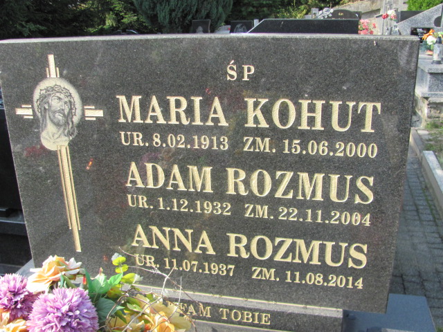 Maria Kohut 1913 Lubaczów - Grobonet - Wyszukiwarka osób pochowanych